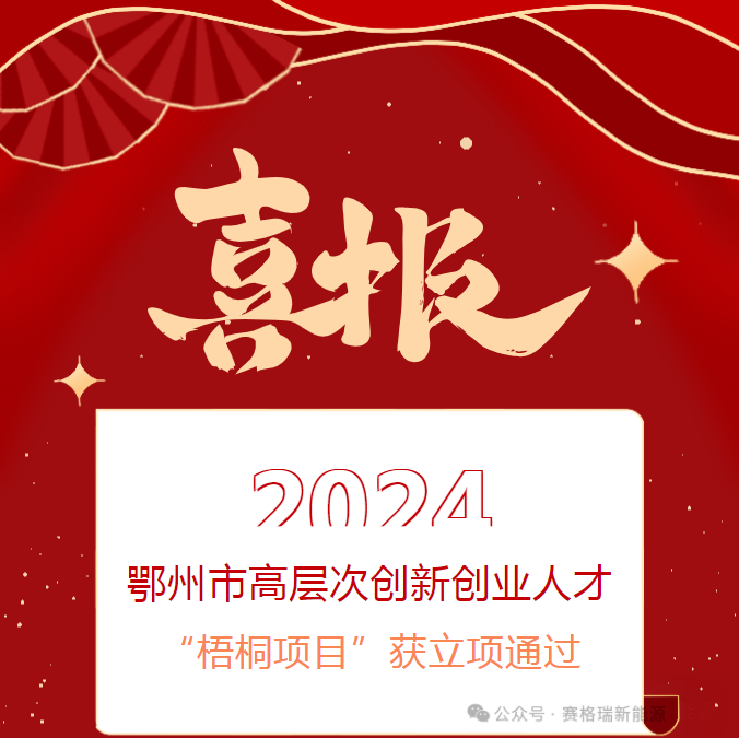 熱烈祝賀我司申報鄂州市高層次創新創業人才“梧桐項目”獲立項通過